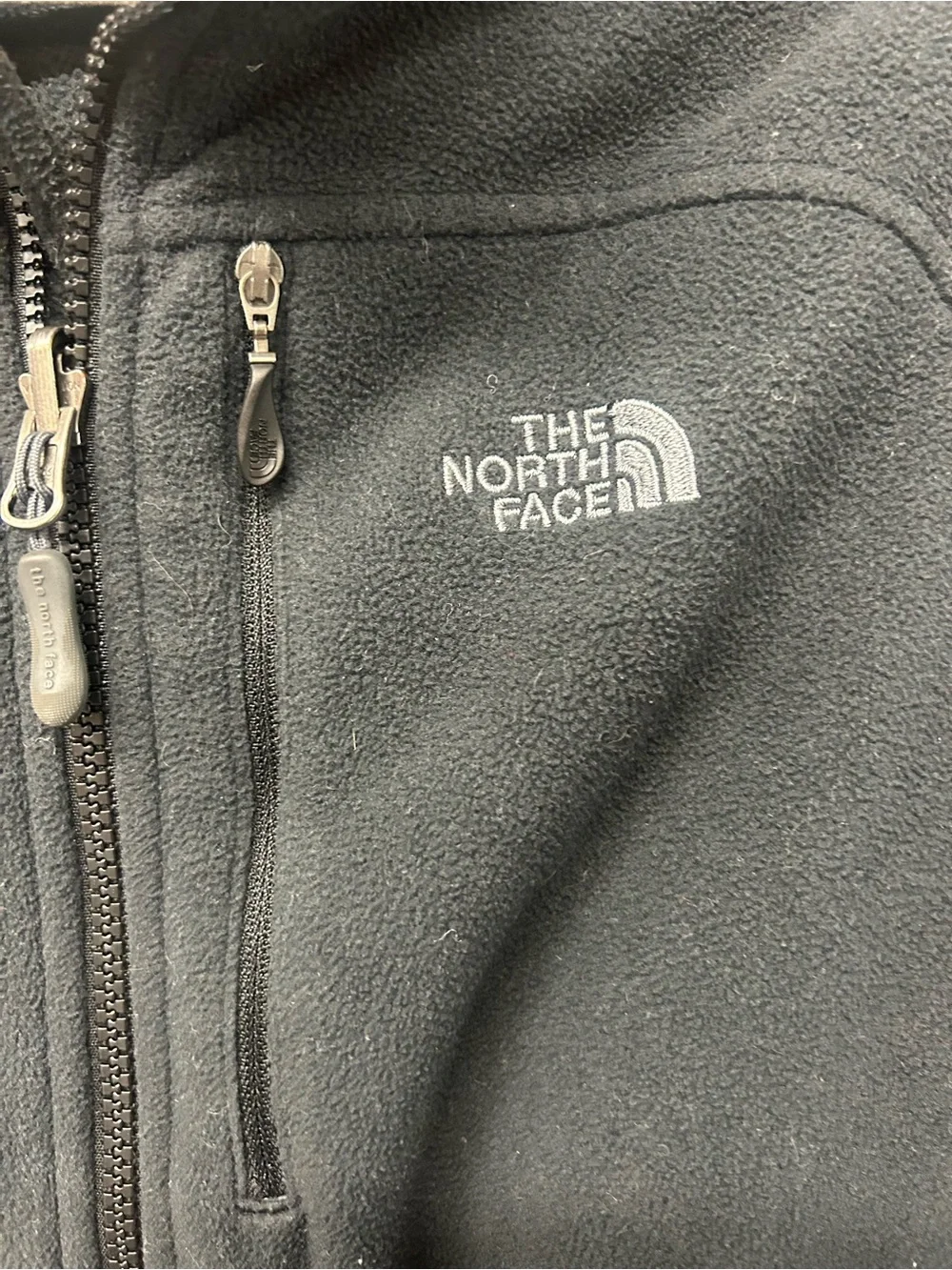 The North Face Men's Black Fleece Full-Zip Jacket